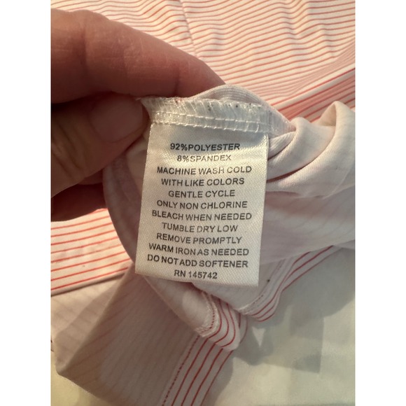 Onward Reserve Mens Ole Miss Hotty Toddy Golf Polo Shirt Performance Large - Picture 8 of 8